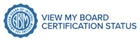 ABIM: View my board certification status