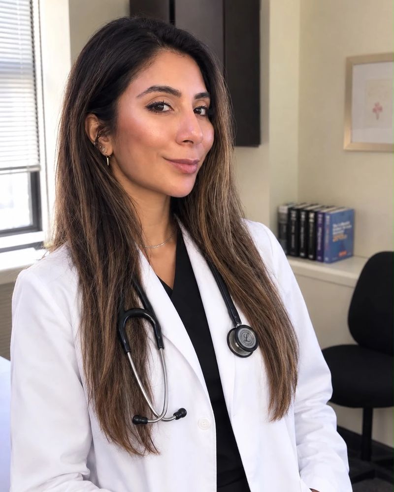 Dr. Rue Laka in her New York City office
